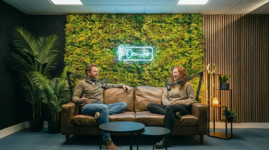 forest lifestyle two people converted