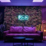 forest purple ambience